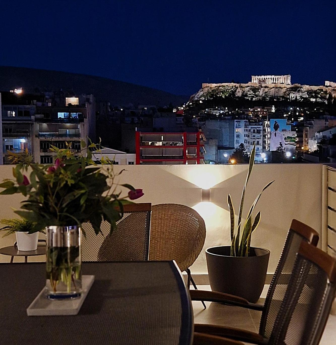 Апартаменты Exquisite Penthouse With Breathtaking Acropolis Panorama View Афины Экстерьер фото